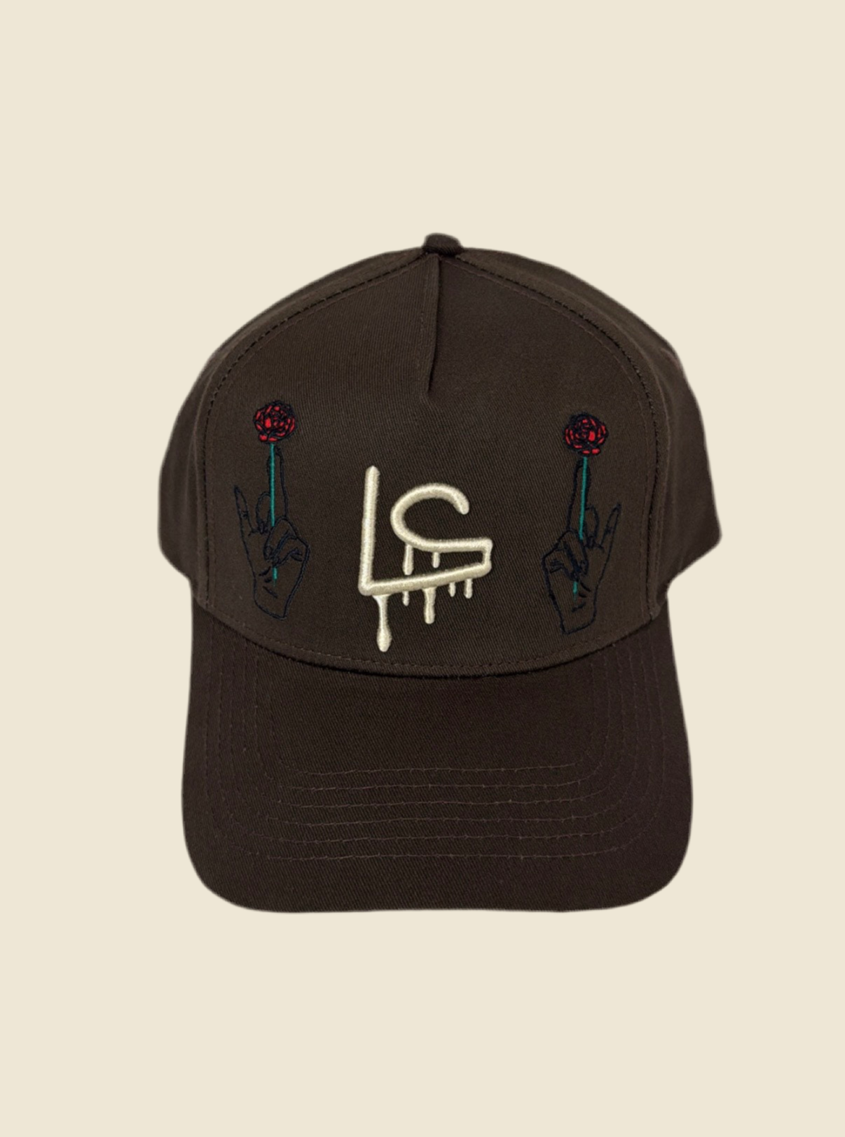 La Cream Flower Snapback