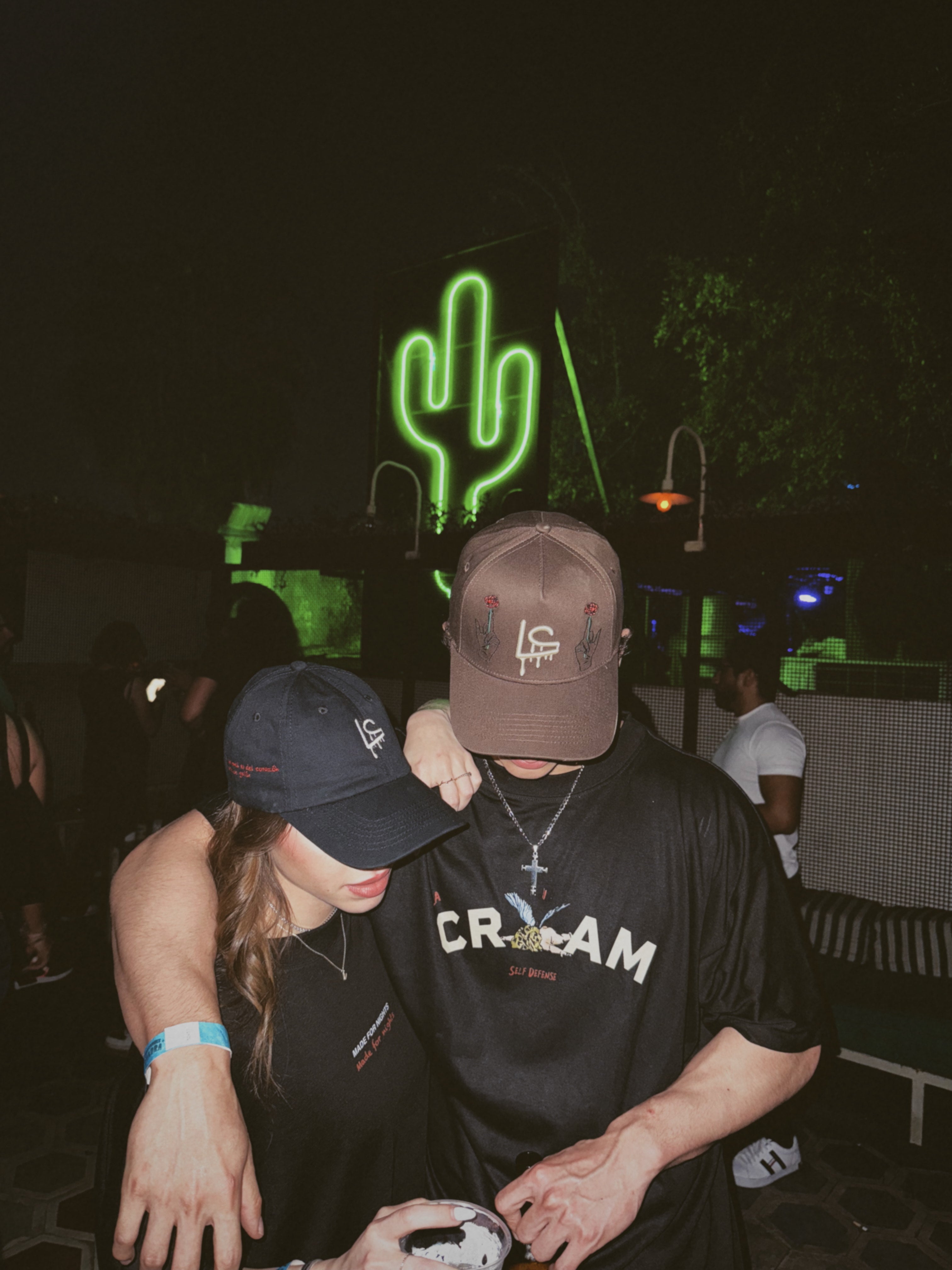 La Cream Flower Snapback