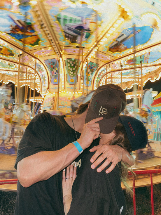 La Cream Flower Snapback