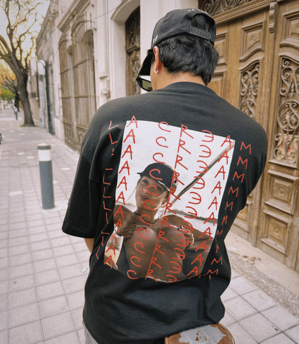 Summer Love Black Tee