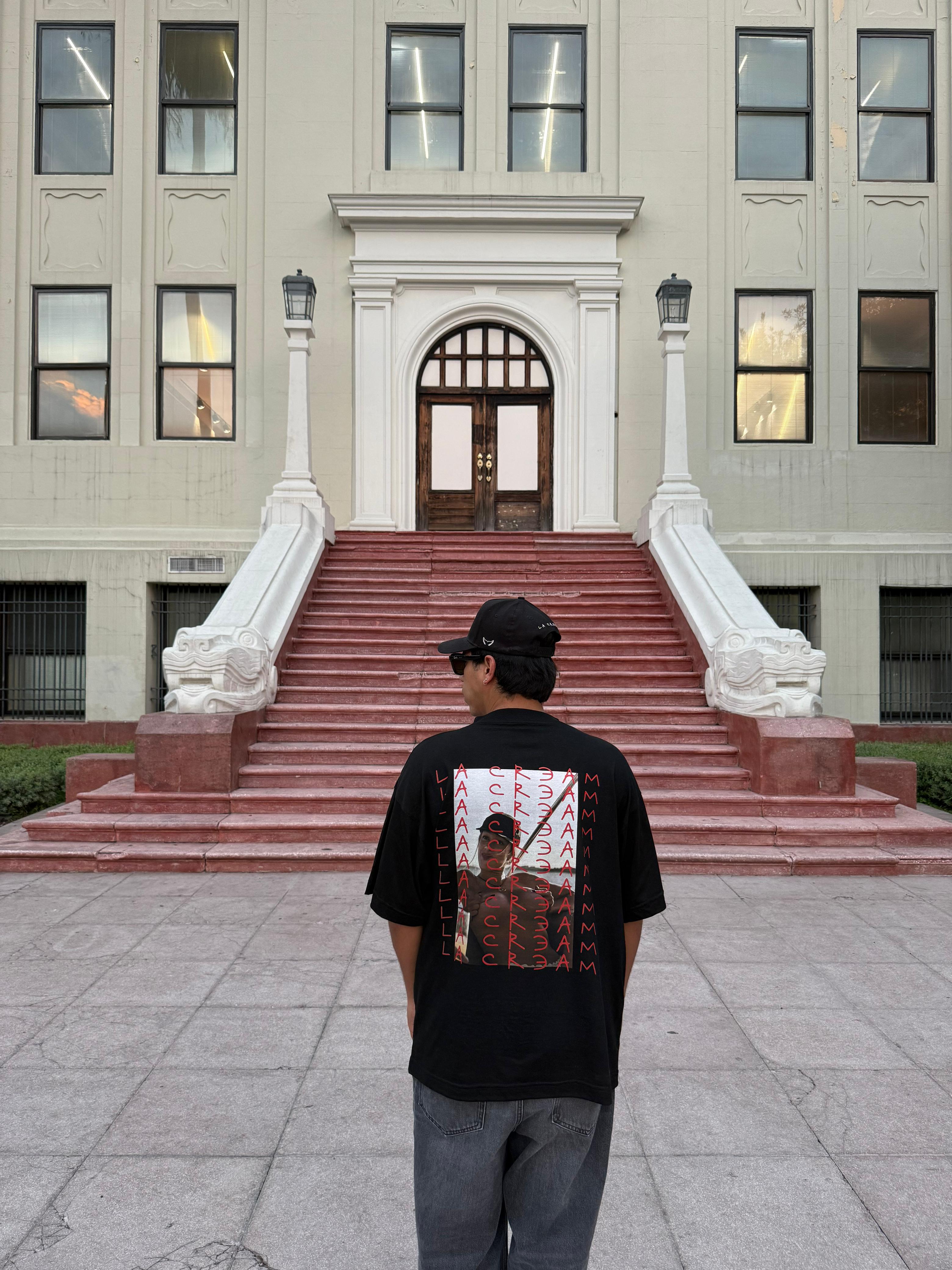 Summer Love Black Tee