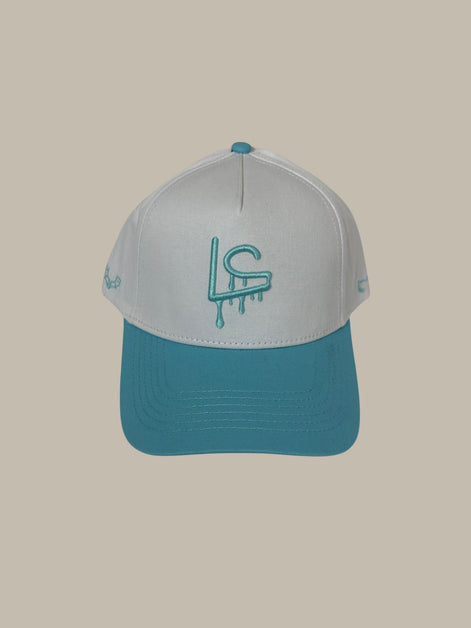 La Cream Blue & White Snapback